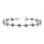 Diamond Ruby Bracelet 